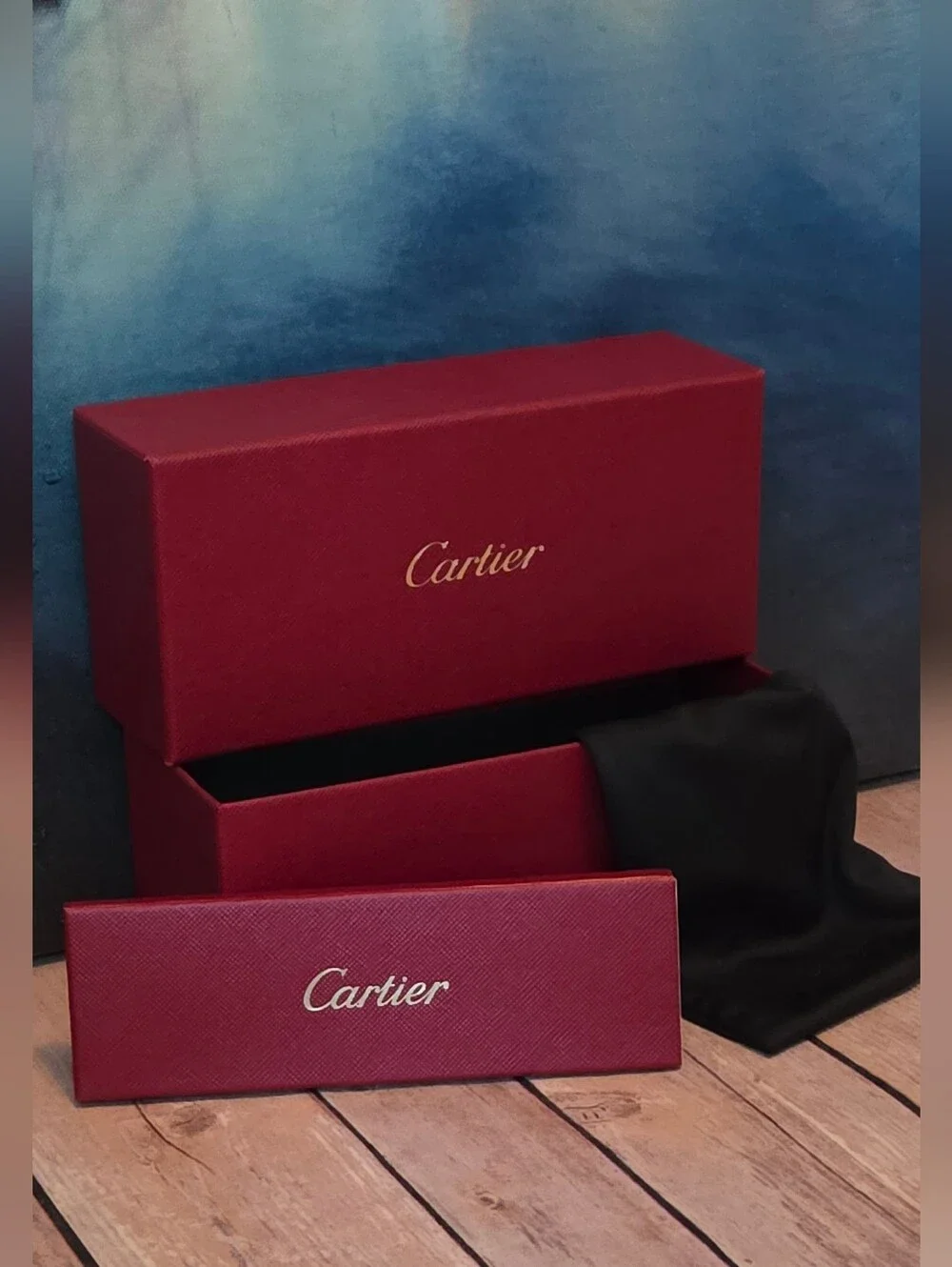 Cartier Red Presentation Box/ Accessory Case NIB